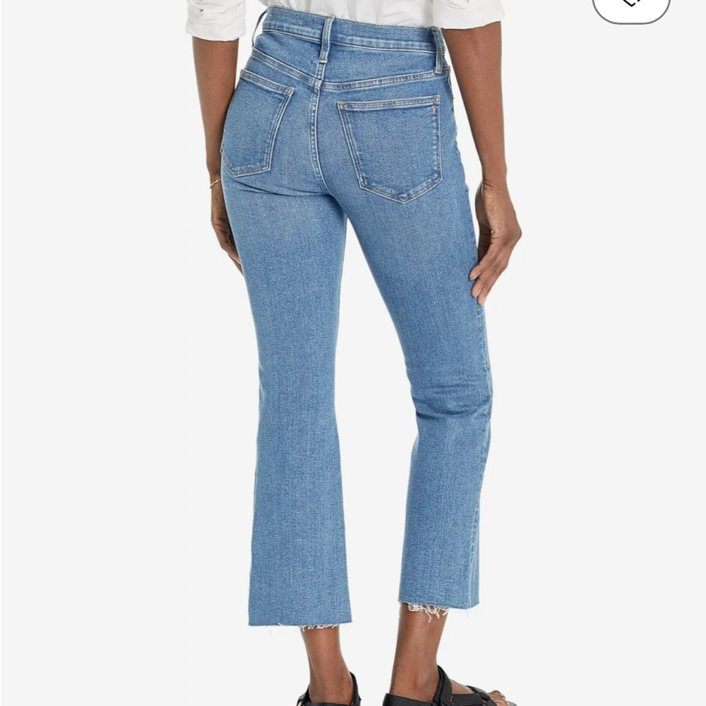 Madewell Cali Demi Jeans with Raw Hem
